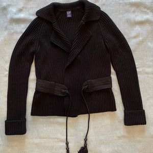 Gap Womens Black Sweater Jacket